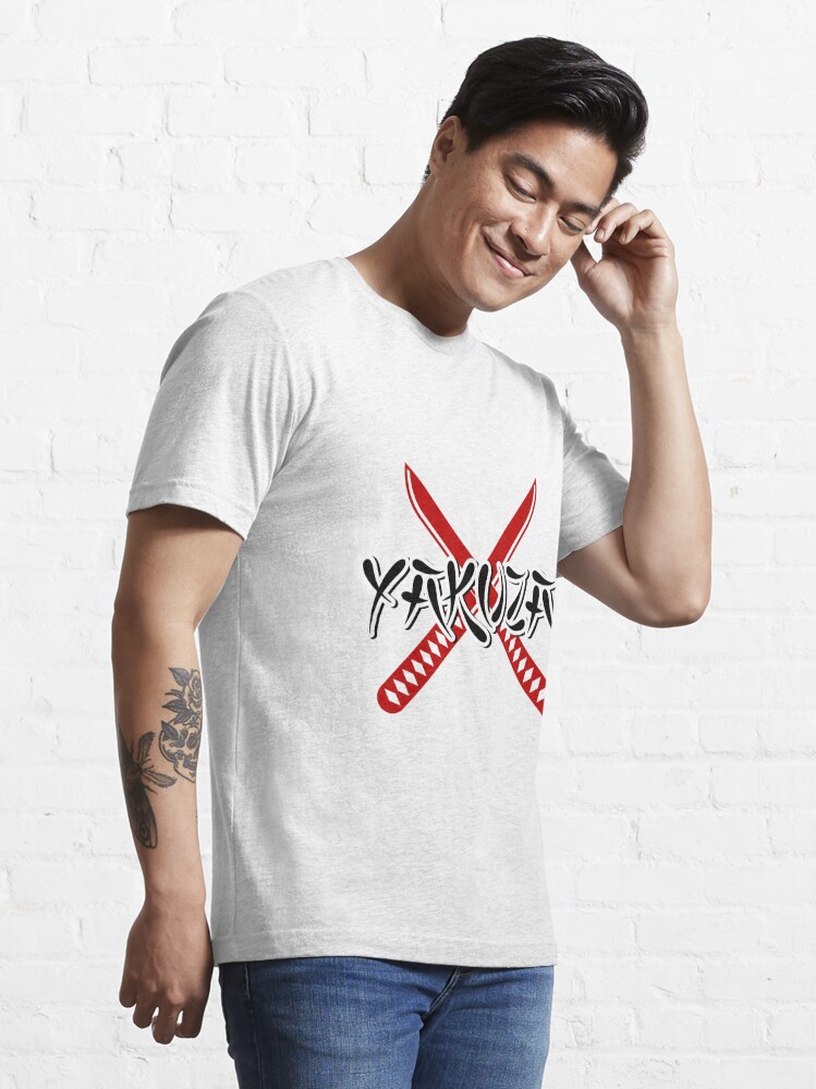 Japanese Oversized T-shirt Yakuza Tshirt Streetwear Shirt 