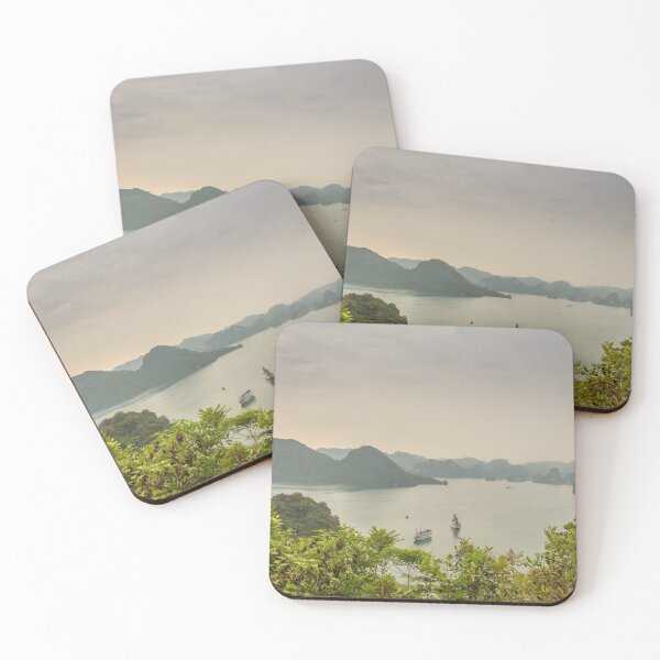 Item preview, Beautiful early morning view over the islands of Ha Long Bay, Vietnam designed and sold by SnapTPhotograph.