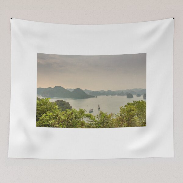 Item preview, Beautiful early morning view over the islands of Ha Long Bay, Vietnam designed and sold by SnapTPhotograph.