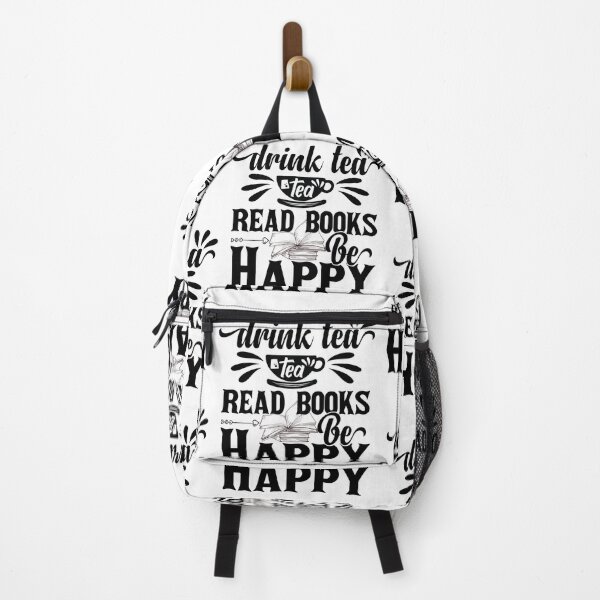 Item preview, fanny Drink tea read book be happy designed and sold by ADAMYASS.