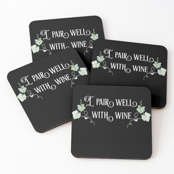 Item preview, I Pair Well With Wine designed and sold by Zurickdesigns.
