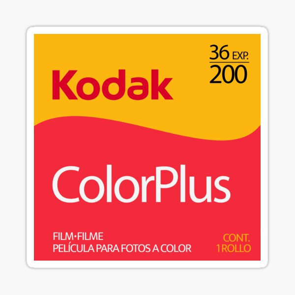 Kodak ColorPlus 200 Sticker