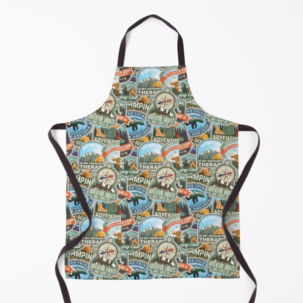 Item preview, camping sticker designed and sold by amy greaves.