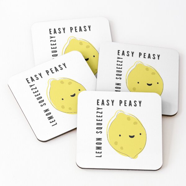 Item preview, Easy Peasy Lemon Squeezy designed and sold by Rainbow Designs.