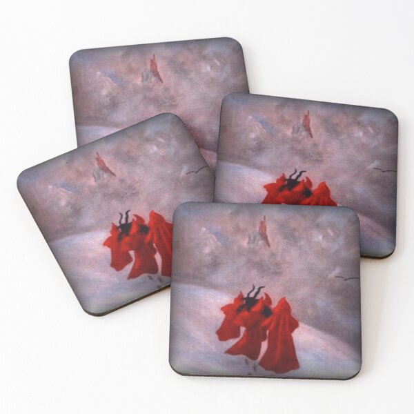 Item preview, Aleister Crowley - Four Red Monks Carrying A Goat Across The Snow To Nowhere. designed and sold by OriginalDP.