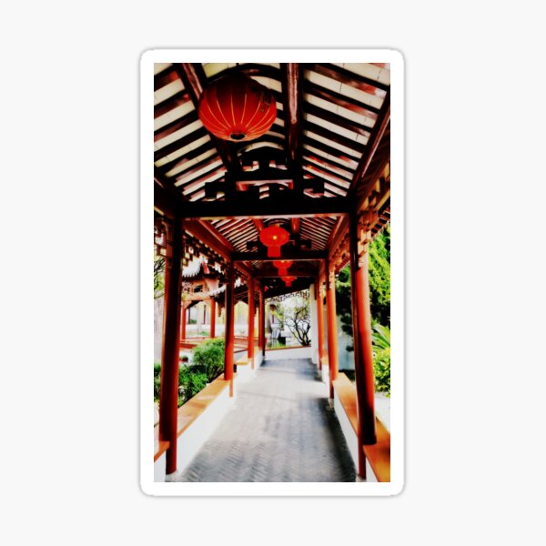 Chinese Walkway Sticker