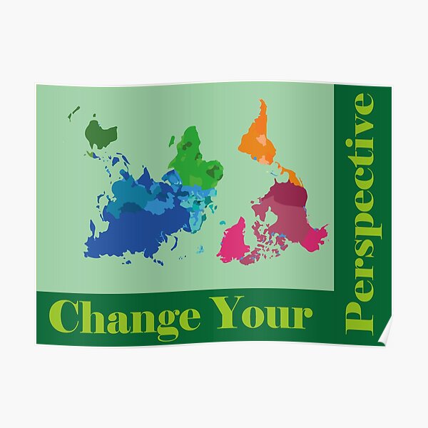 Upside Down Map Poster By Traq59 Redbubble Poster,504x498,f8f8f8 Pad,600x600,f8f8f8 