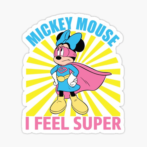 Sticker Mickey Mouse Hand Redbubble