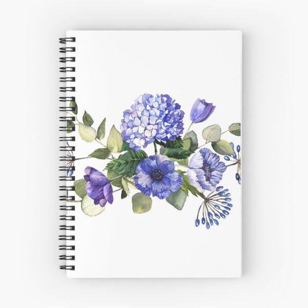 Item preview, Blue flowers designed and sold by Anna  Yudina.