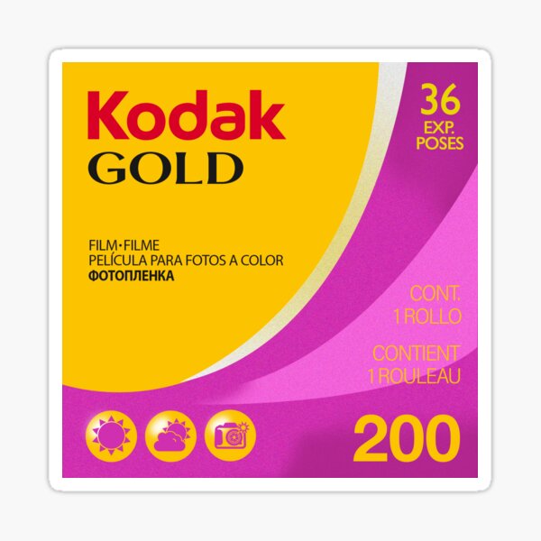 Kodak Gold 200 Sticker