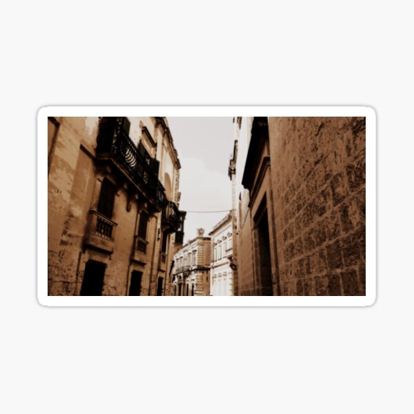 Dark Alley Silent City Sticker