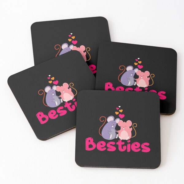 Item preview, Mouse Design Besties cute passionate designed and sold by Joxxio.