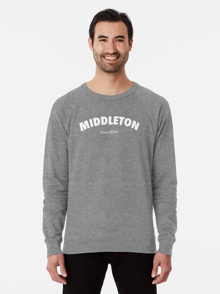 goodness college logo crew neck sweat