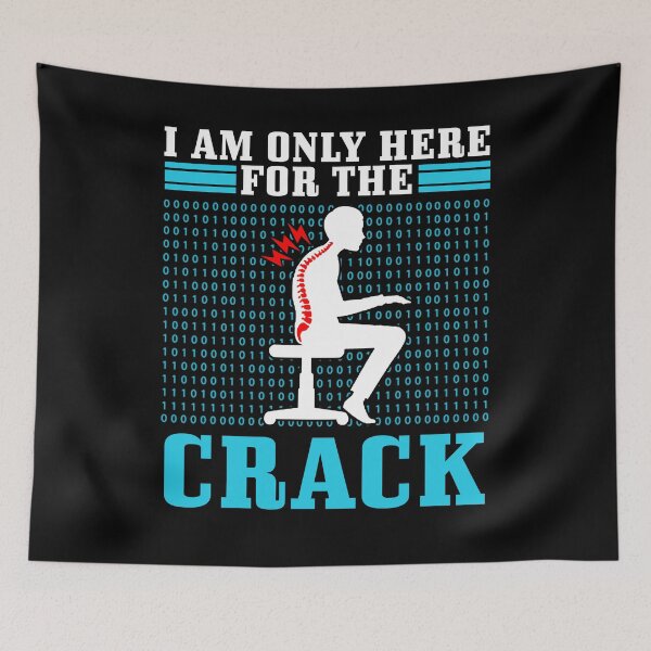 Item preview, I Am Only Here For Crack Jersey designed and sold by Manisma Road.