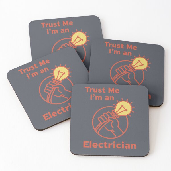 Item preview, Trust Me, I'm an Electrician designed and sold by studio838.