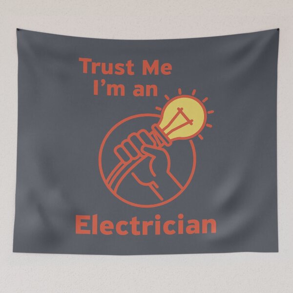 Item preview, Trust Me, I'm an Electrician designed and sold by studio838.