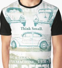 NEW Classic VW Beetle T-Shirt Graphic T-Shirt