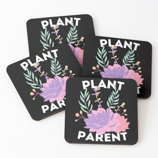 Item preview, Cute PLANT PARENT Design in Pastel with Succulents designed and sold by a-little-ink.