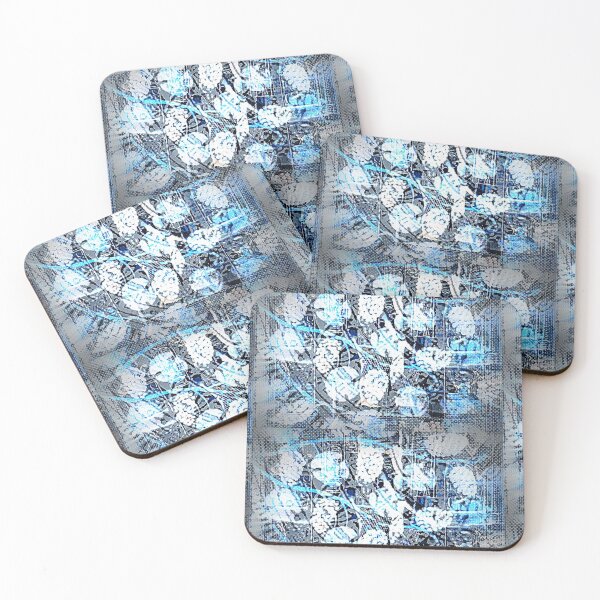 Item preview, grey blue tone collage. designed and sold by smiley100.