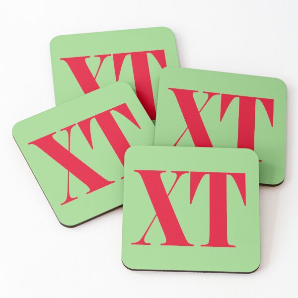 Item preview, THE LETTERS X T IN RED COLOR designed and sold by solgel47.