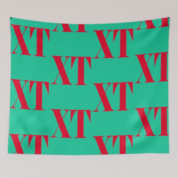 Item preview, THE LETTERS X T IN RED COLOR designed and sold by solgel47.