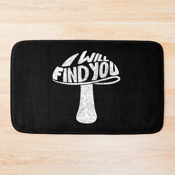 Item preview, I Will Find You Mashroom Graphic Jersey designed and sold by Manisma Road.