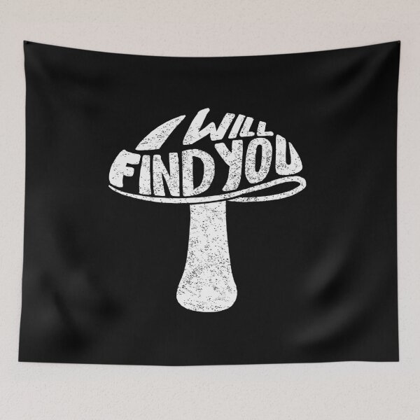 Item preview, I Will Find You Mashroom Graphic Jersey designed and sold by Manisma Road.