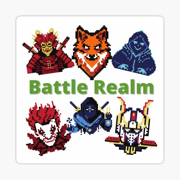 Battle Realm Gaming Warriors Sticker