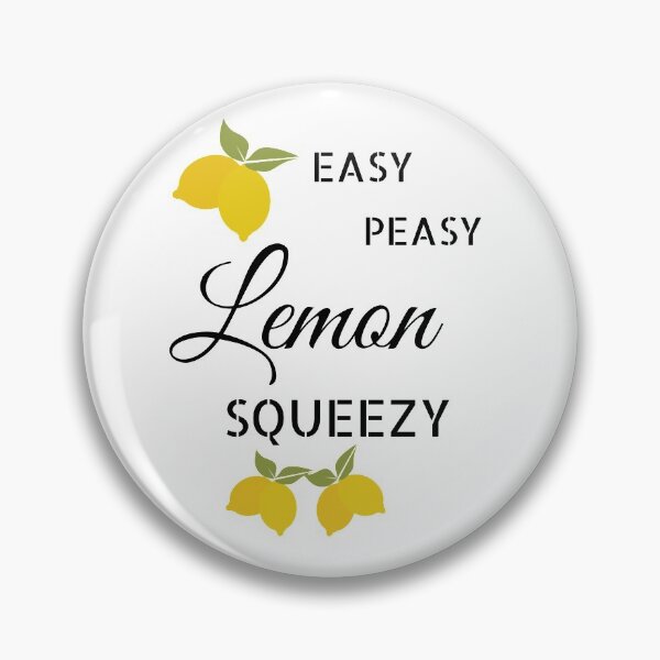Item preview, Easy Peasy Lemon Squeezy designed and sold by Rainbow Designs.