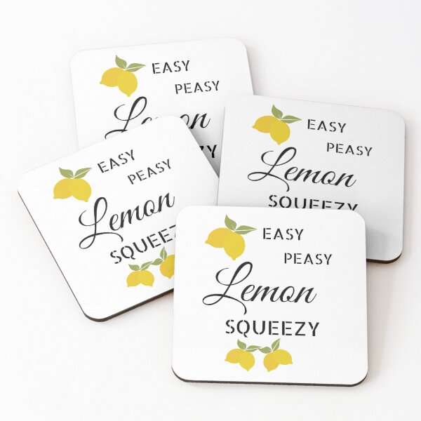 Item preview, Easy Peasy Lemon Squeezy designed and sold by Rainbow Designs.
