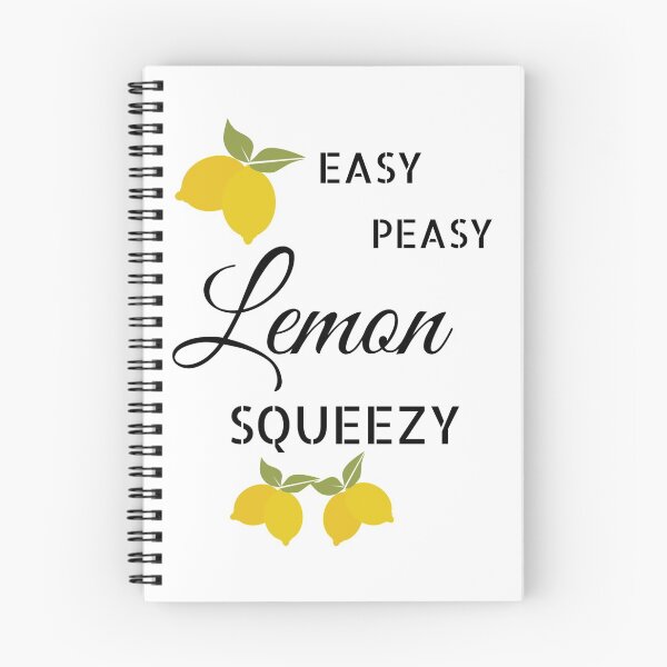 Item preview, Easy Peasy Lemon Squeezy designed and sold by Rainbow Designs.