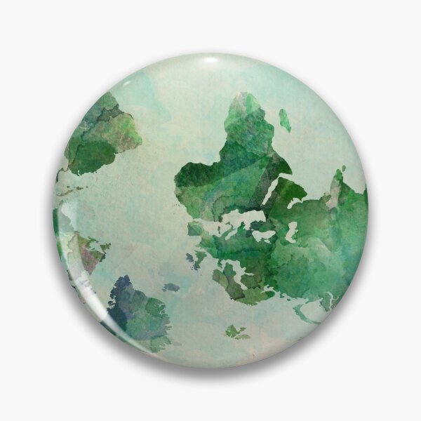 Item preview, Watercolour upside down map designed and sold by Arinom.