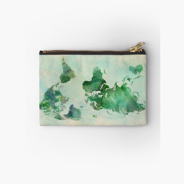 Item preview, Watercolour upside down map designed and sold by Arinom.