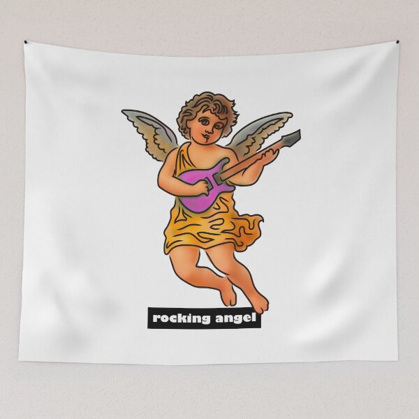 Item preview, Rock guitarist angel designed and sold by Xdelacra.
