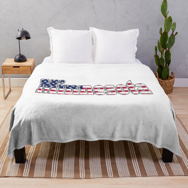 Item preview, Minnesota State Design With Stars and Striped Background designed and sold by Stuart Jones.