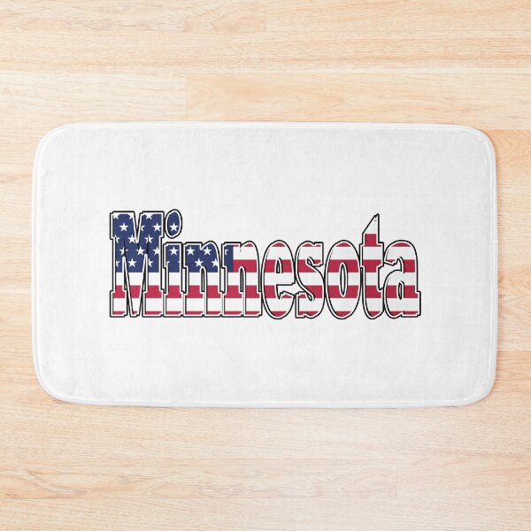Item preview, Minnesota State Design With Stars and Striped Background designed and sold by Stuart Jones.