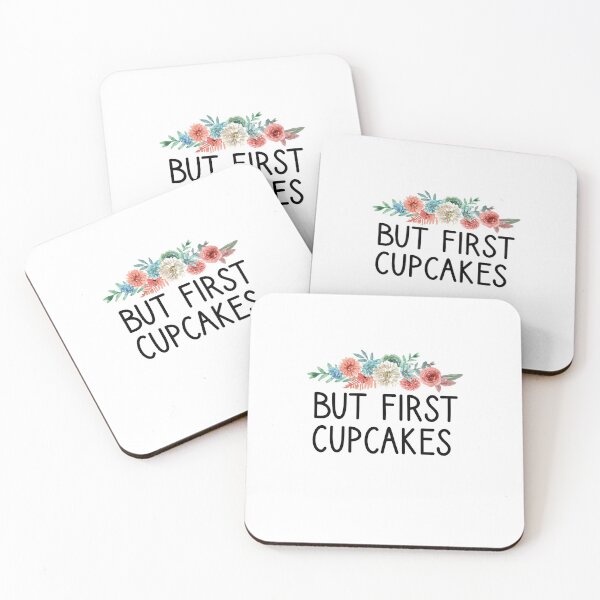 Item preview, But First Cupcakes Funny Cake Lovers Gift idea designed and sold by Chamssou.