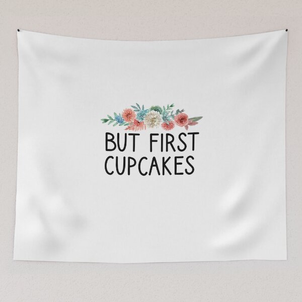 Item preview, But First Cupcakes Funny Cake Lovers Gift idea designed and sold by Chamssou.