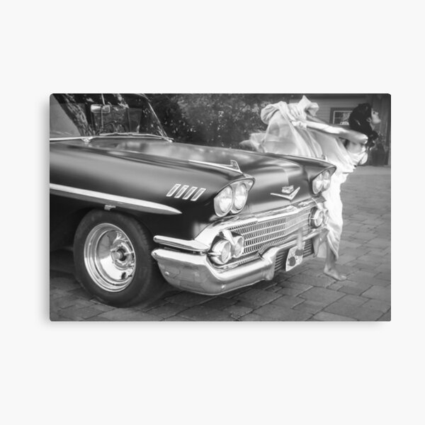 Vintage Car Beauty Metal Print
