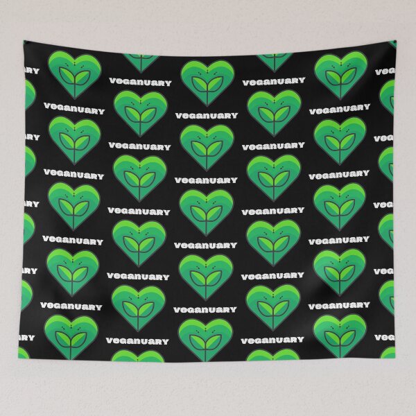 Item preview, Vegan Veganuary Plant Month Meatless designed and sold by Drnksuzys.