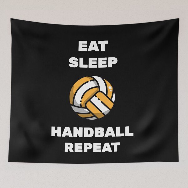 Item preview, Eat Sleep Handball Repeat designed and sold by joabaj.