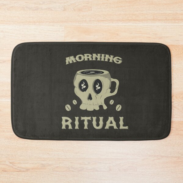 Item preview, Cool Skull Mug Morning Ritual Vintage Style designed and sold by Marzuqi Che Rose.