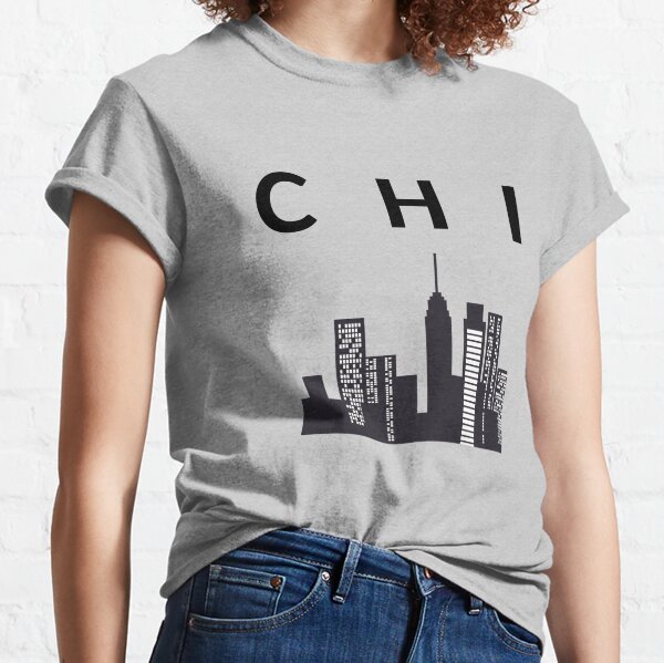 NWT CHI Chicago Bears T-shirt Chi-Town Windy City Girl Ladies - size M