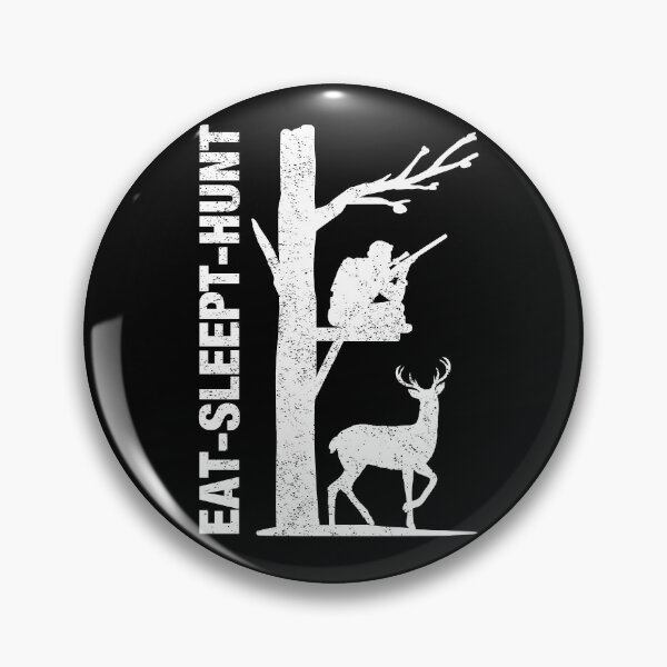 Item preview, Eat Sleep Hunt Campfire Hunter Tee designed and sold by Manisma Road.