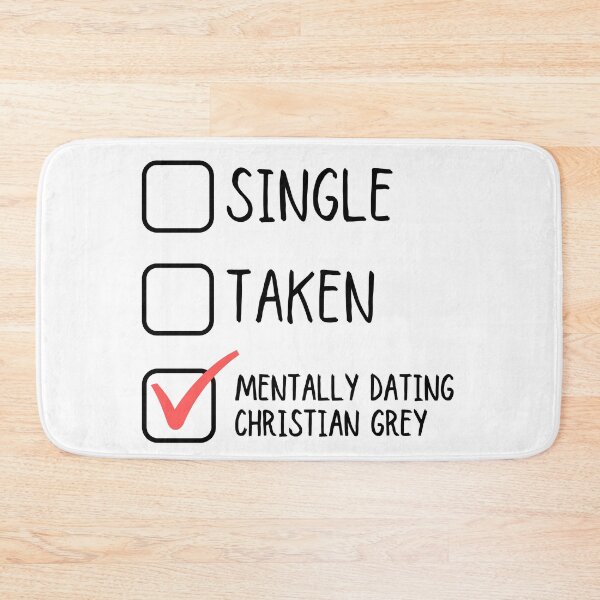 Item preview, Single Taken Mentally Dating Christian Grey designed and sold by m95sim.
