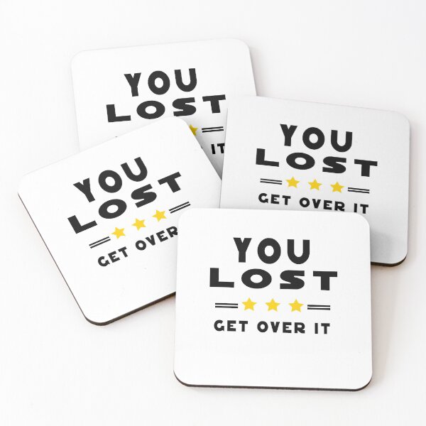 Item preview, you lost get over it designed and sold by ishako online.