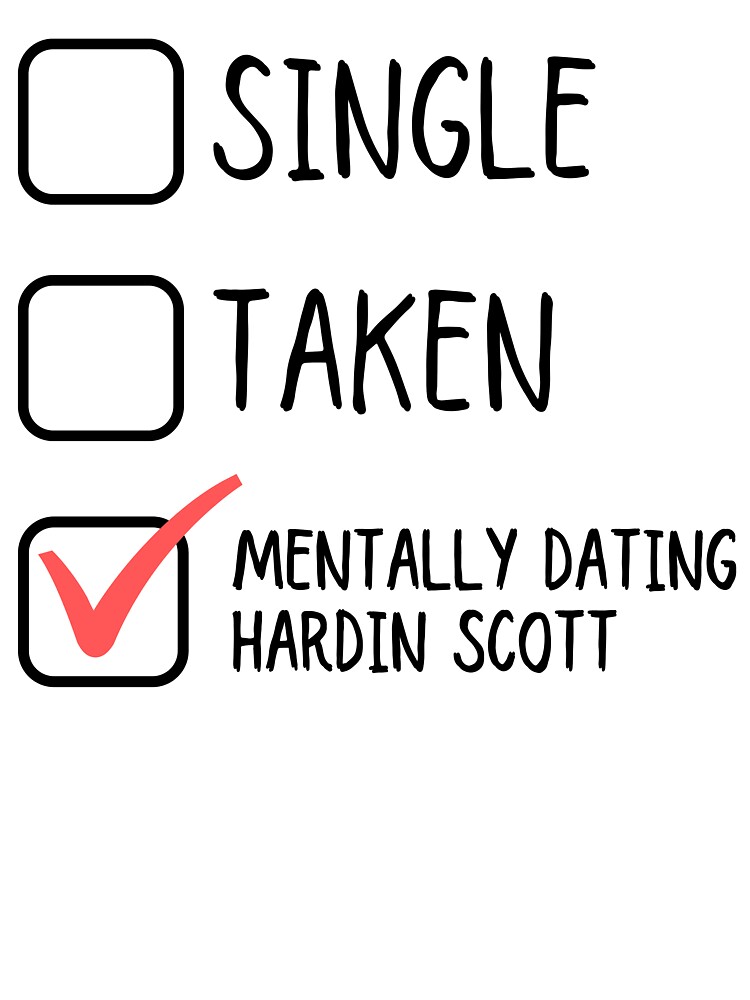 Mentally Dating Hardin Scott T-Shirt Gift