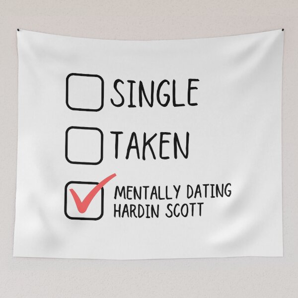 Item preview, Single Taken Mentally Dating Hardin Scott designed and sold by m95sim.