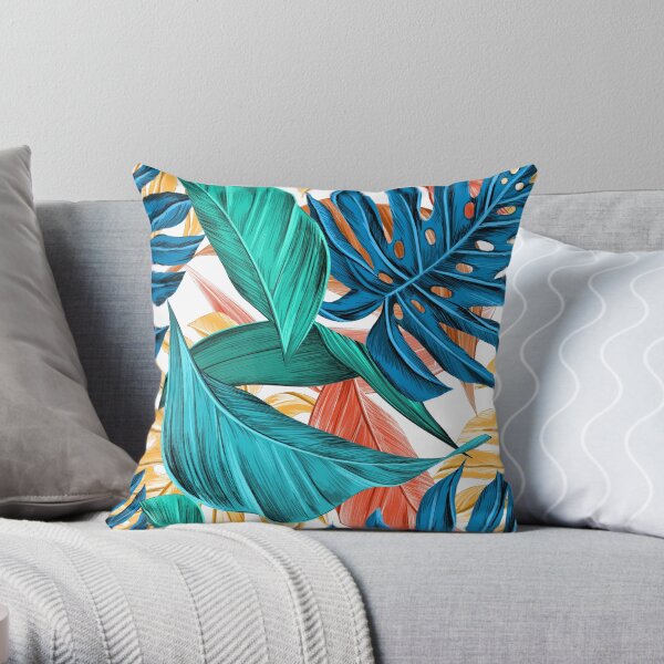 Tropical Throw Pillow