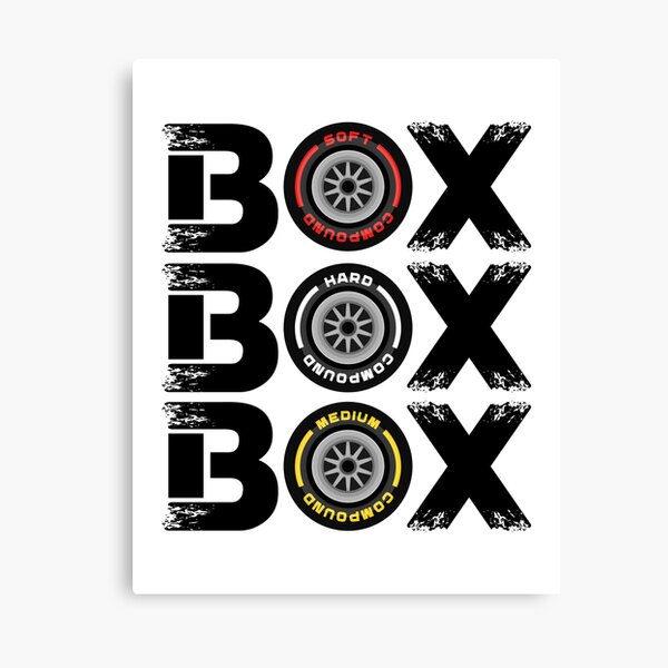 Item preview, Box Box Box F1 Tyre Compound V2 Design designed and sold by David Speed Design.